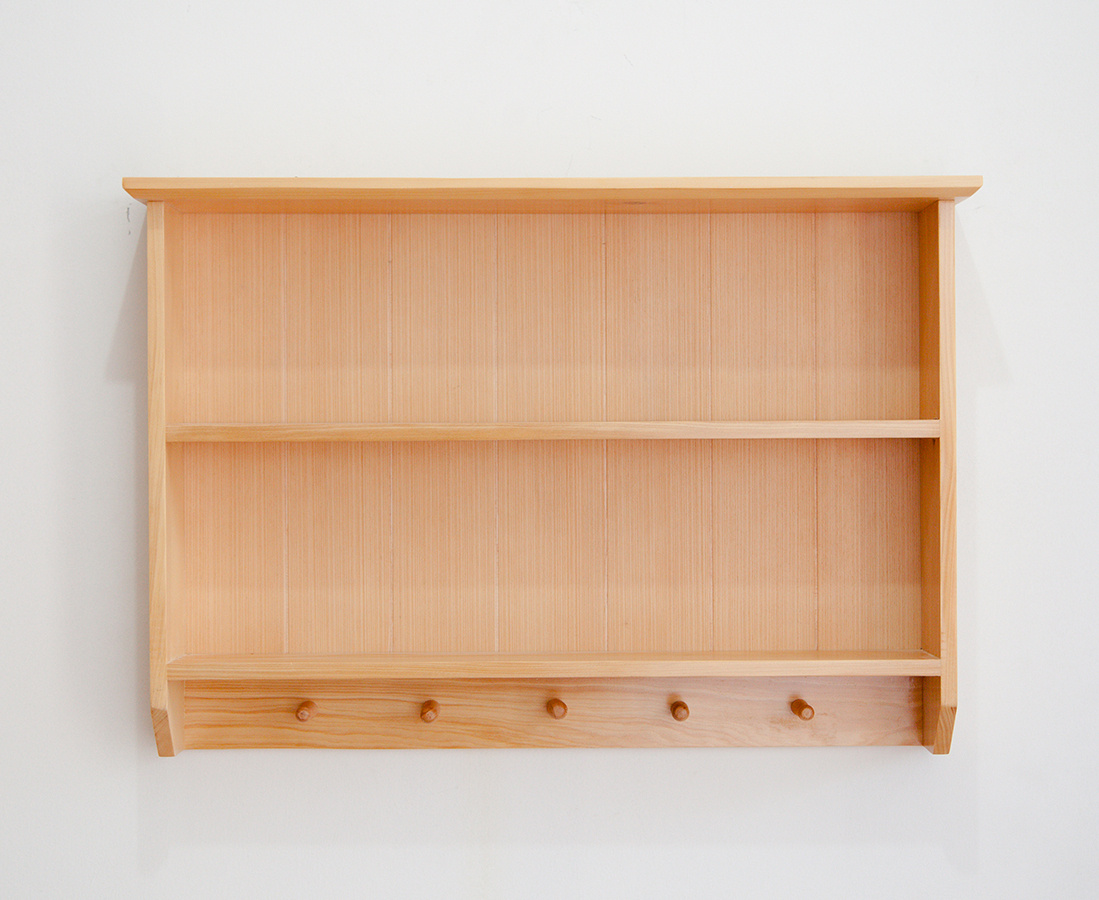 Wooden Shelf on the Wall